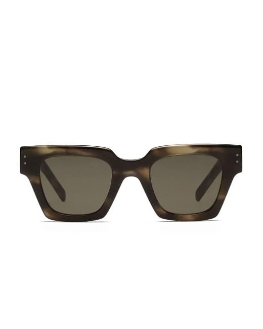 メンズ Dolce & Gabbana トータスシェル サングラス Green