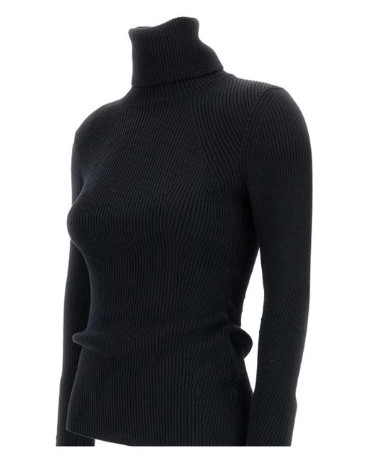 Junya Watanabe Black Turtleneck Sweater
