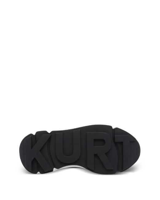 Kurt Geiger Black Knit Sock Sneakers
