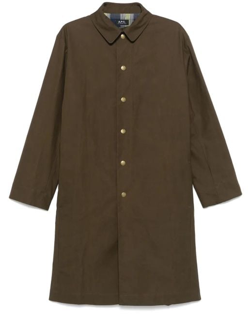 Abrigo Arthur A.P.C. de hombre de color Brown