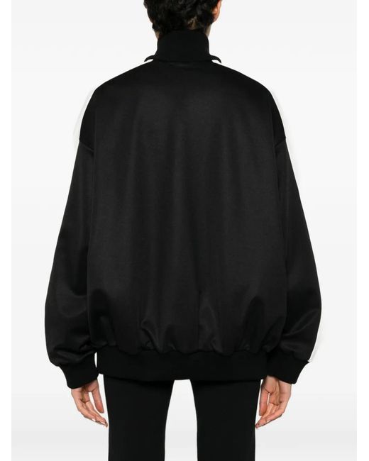 Coperni Black Oversized Side-Stripe Jacket