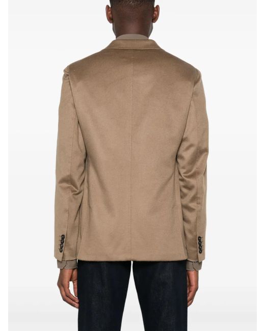 メンズ Zegna Oasi カシミア ジャケット Brown