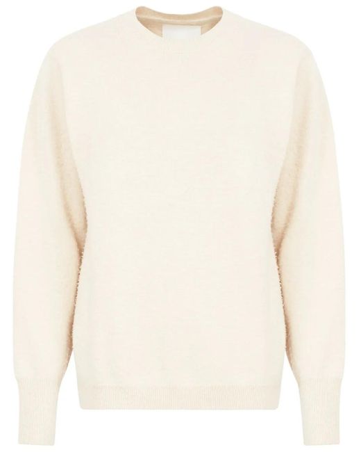 Jersey con cuello redondo Maison Margiela de hombre de color Natural