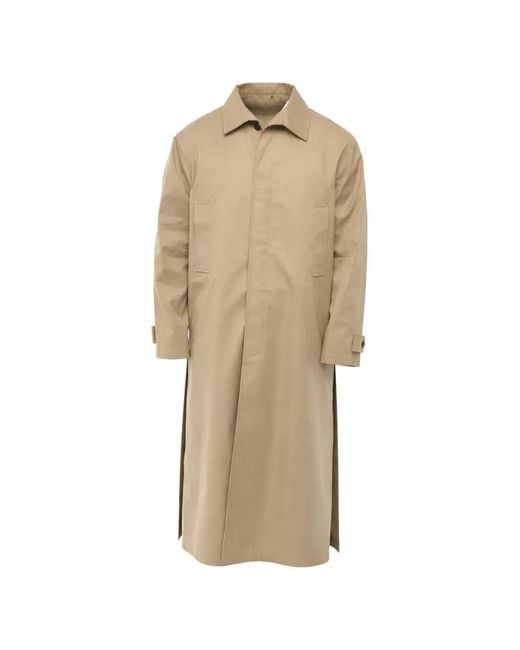 1989 STUDIO Natural Single-Breasted Coat