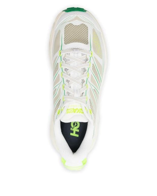Hoka One One Mafate Speed 2 Low-Top Sneakers in het Natural
