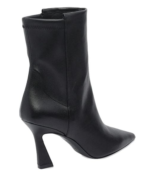 Bottines Vinnie 85 Mm À Bout Pointu Stuart Weitzman en coloris Black