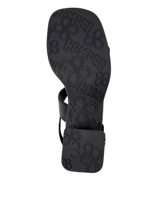 Camper Black Kora Sandals