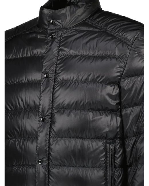 Moncler Black Selves Long-Sleeved Zip-Up Padded Jacket for men