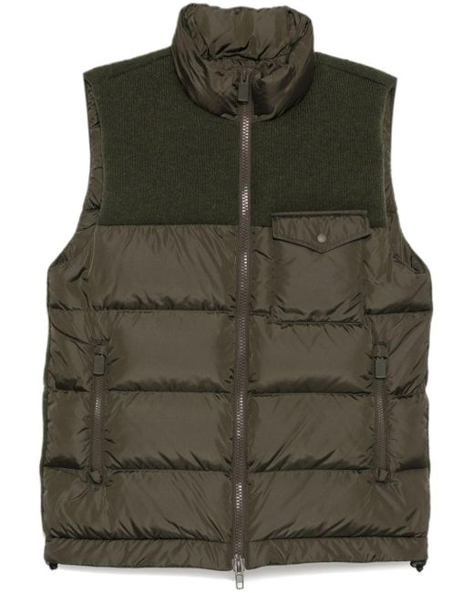 Aspesi Green Denver Waistcoat for men