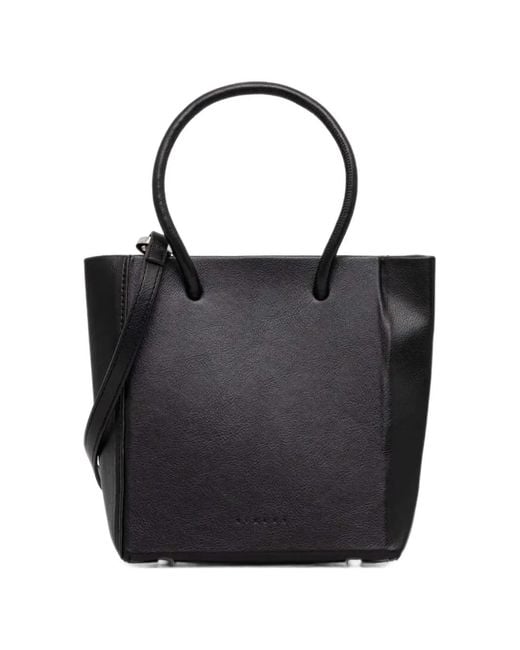 Sisley Black Top-Handle Mini Bag