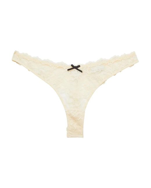 Fleur du Mal Natural Bianca Thong