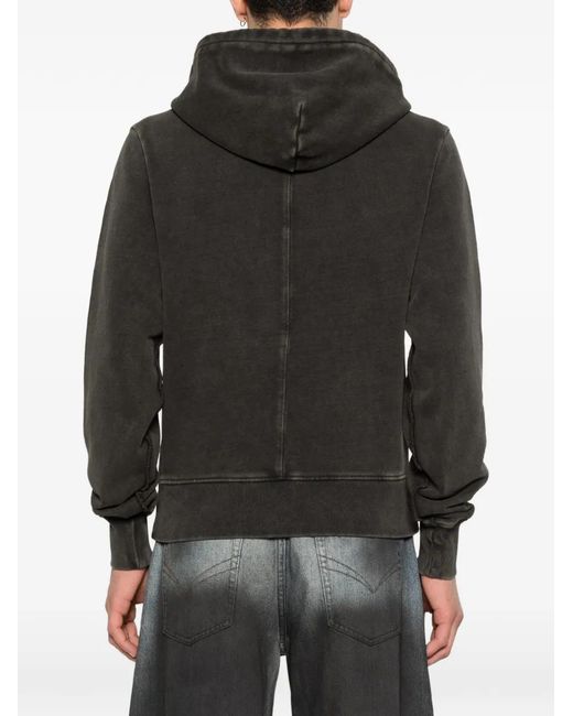 Entire studios Black Standard Hood Jersey Hoodie