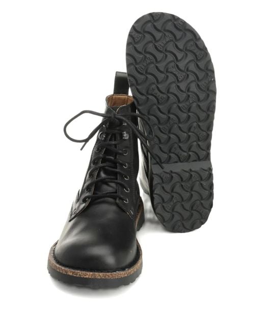 Birkenstock Suède Wandellaarzen in het Black