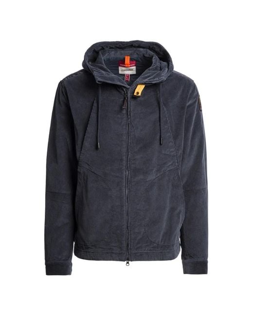 Parajumpers Blue Lido Hooded Jacket for men