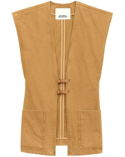 Chaleco Falila Isabel Marant de color Natural