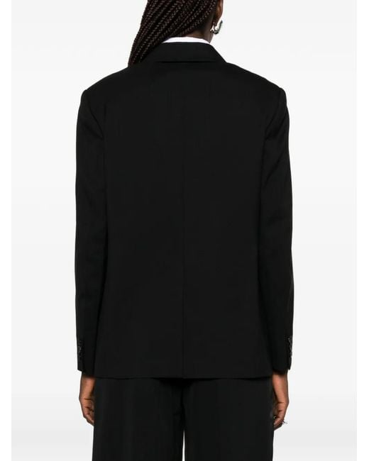Comme des Garçons Black Buttoned Jacket