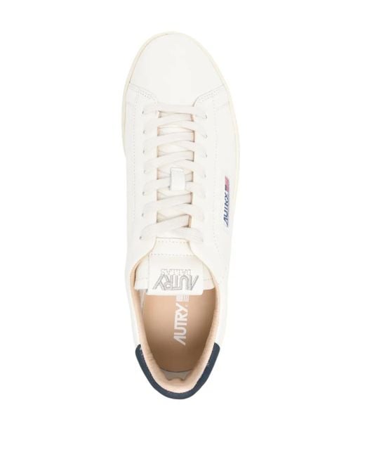 Autry White Dallas Low Leat/Marsh for men