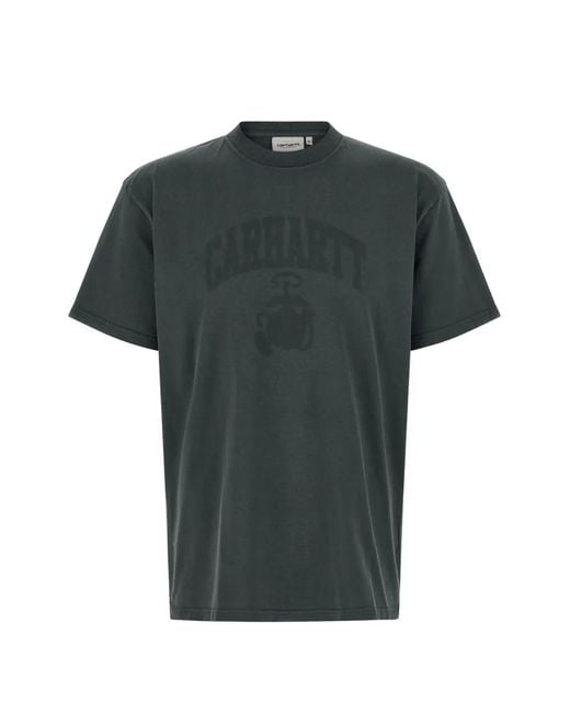 Carhartt Green Faded Pond Corps Cotton T-Shirt for men