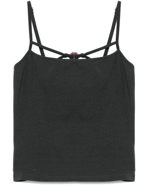 OTTOLINGER Black Charmed Tank Top
