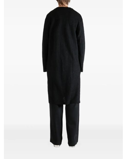 メンズ Yohji Yamamoto Vネック カーディガン Black