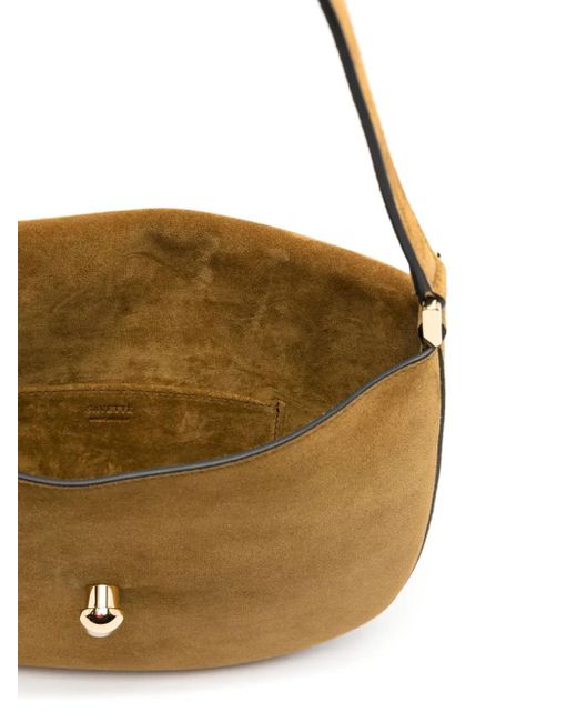 SAVETTE Metallic Small Tondo Shoulder Bag