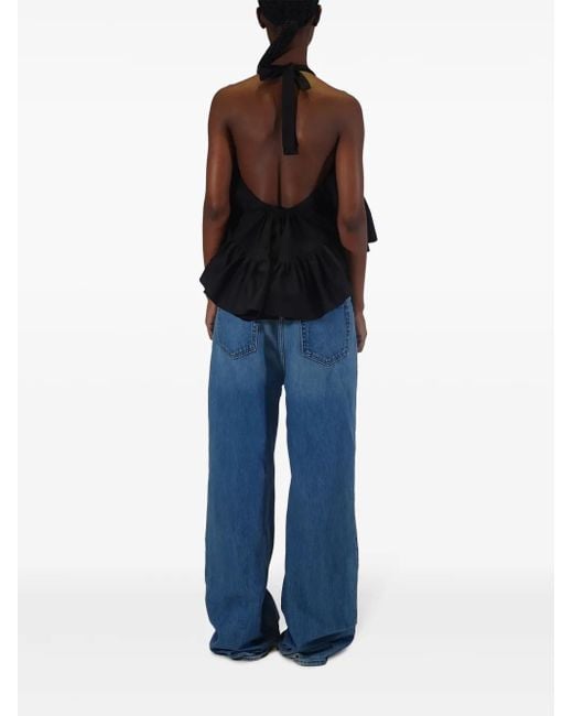 Azeeza Black Winston Cotton Blouse