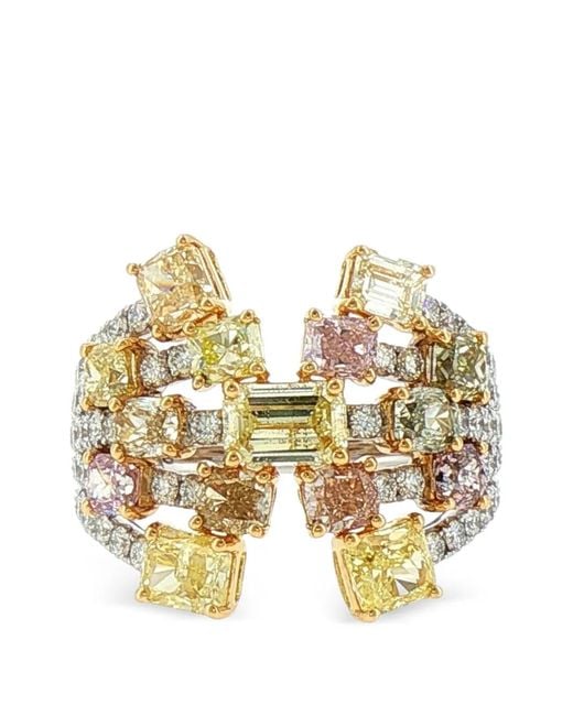 HYT Jewelry Metallic Diamond Ring
