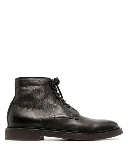 Botines con cordones Officine Creative de hombre de color Black