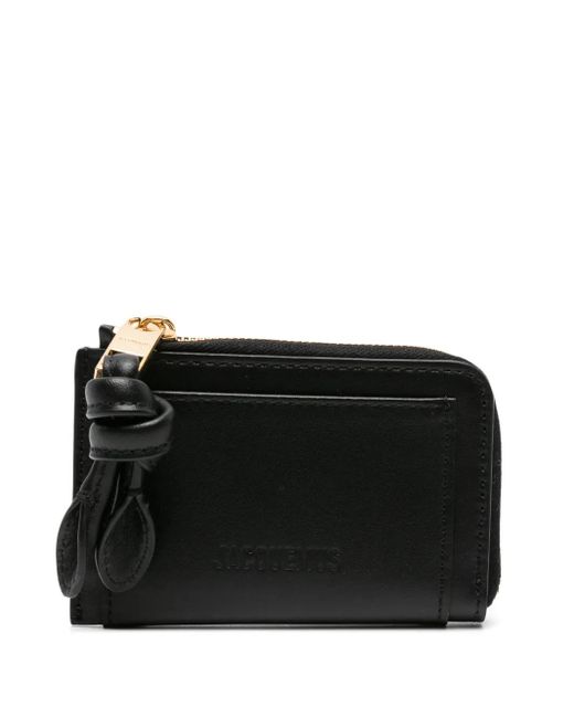 Jacquemus Black Le Porte-Cartes Tourni Cardholder