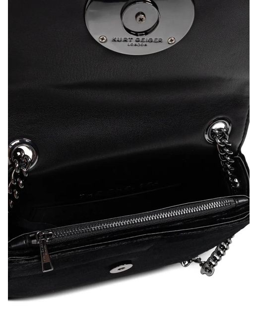 Kurt Geiger Black Small Chelsea Cross Body Bag