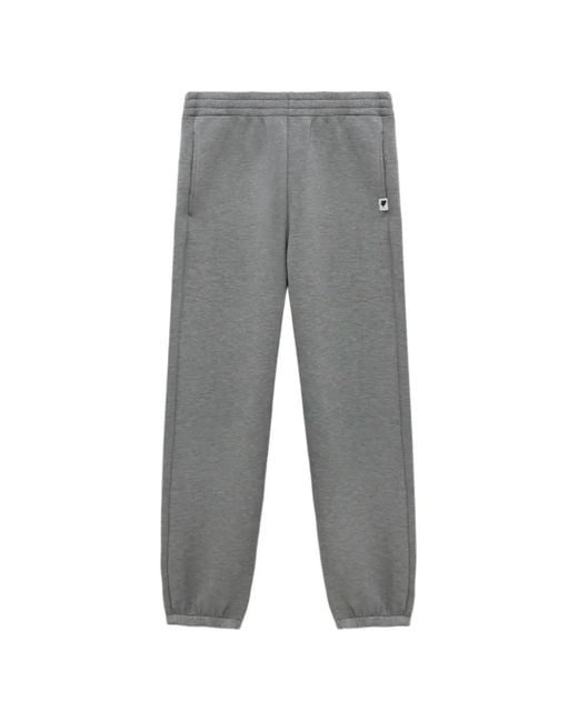 A Bathing Ape Gray Logo Patch Trousers