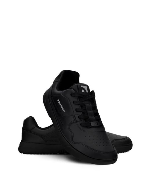 Barebarics Black Zing Perforated Panelled Sneakers