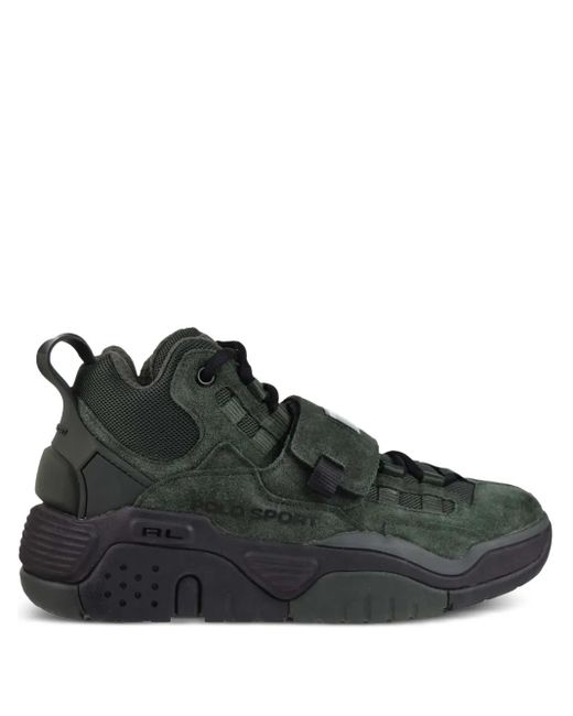 Polo Ralph Lauren Black Ps100 High-Top Sneakers for men