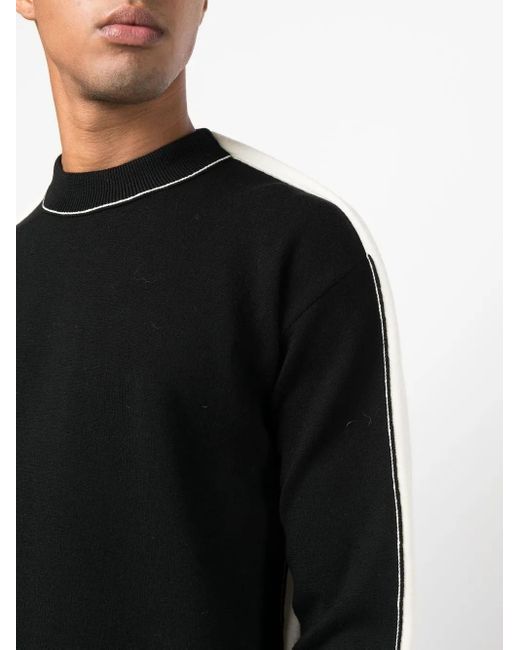 Ambush Black Knit Pullover for men