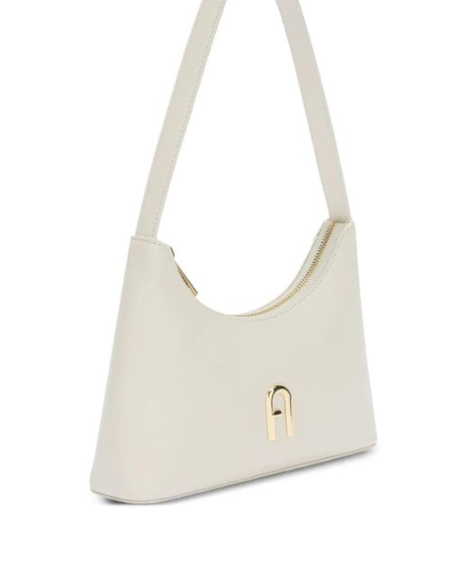 Furla White Mini Schultertasche