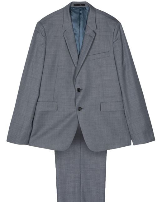 Paul Smith Blue Single-breasted Two-piece Suit for men