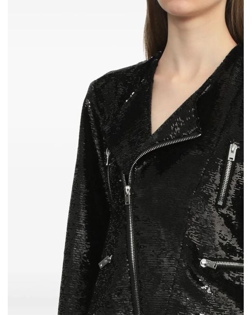 IRO Black Luzia Biker Jacket