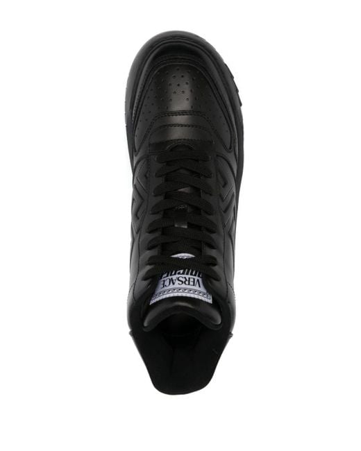 Zapatillas altas Odissea Versace de hombre de color Black