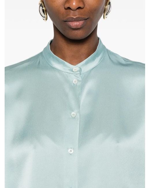 Ottod'Ame Blue Buttoned Shirt