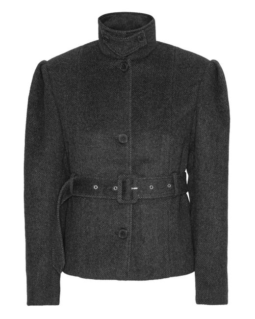 Veste Oversize À Taille Ceinturée ROTATE BIRGER CHRISTENSEN en coloris Black