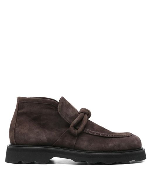 Botas con nudo Pomme D ́Or de color Brown