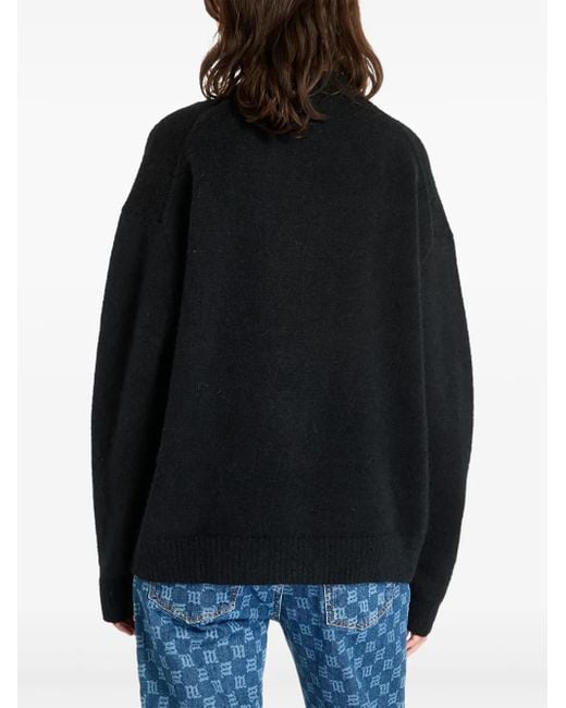 Calvin Klein Black Crew-Neck Jumper