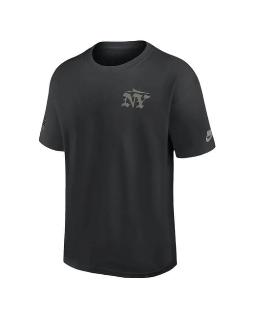 Nike Black X Nfl New York Jets Max90 Short-Sleeve T-Shirt for men