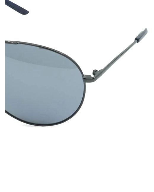 Nike Blue Chance Pilot-Frame Sunglasses for men