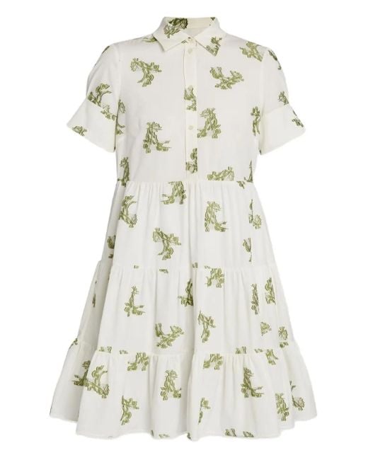 Erdem ショートスリーブ シャツドレス White
