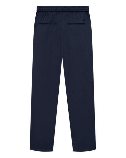 Les Deux Blue Drawstring-Fastening Trousers for men