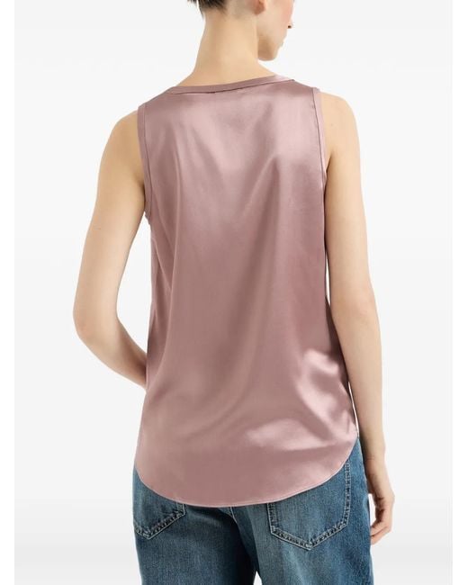 Top Acampanado Brunello Cucinelli de color Pink