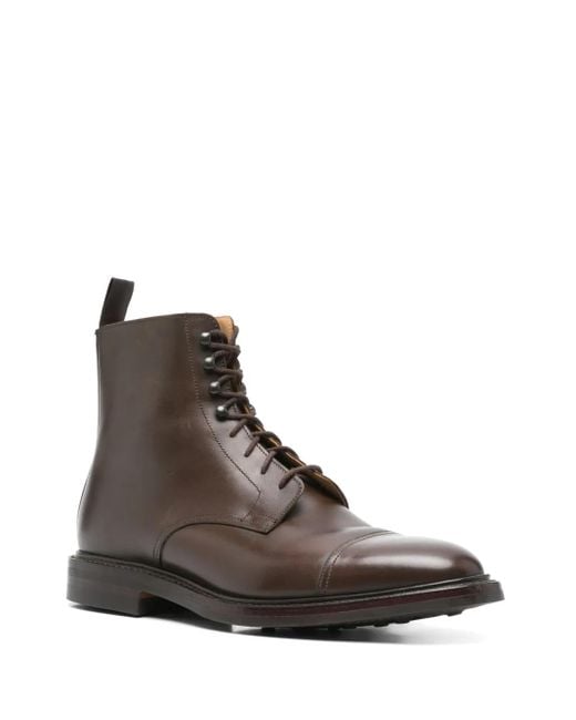 Crockett and Jones Brown Argyll Boots for men
