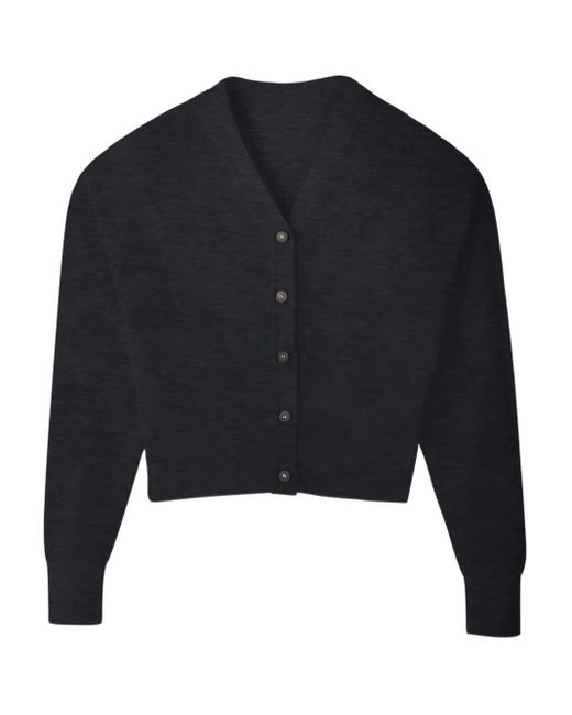 Jacquemus Blue V-Neck Wool Cardigan