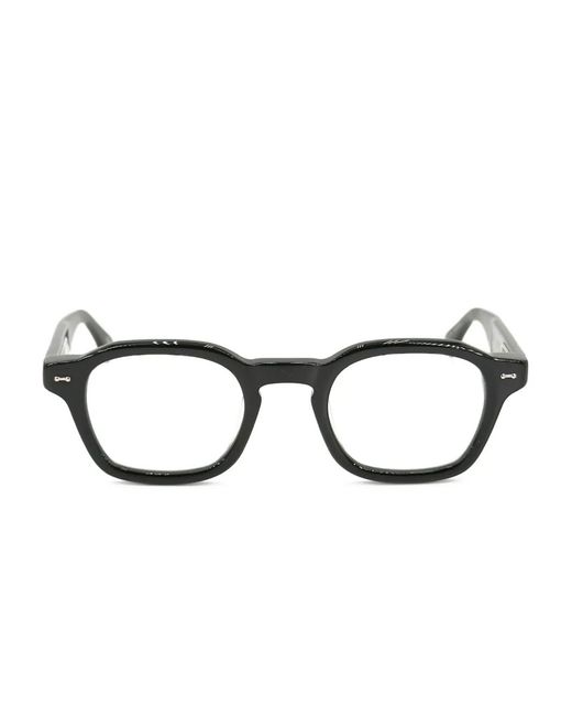 PETER AND MAY Black Brille Mit Eckigem Gestell